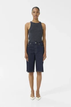 Gestuz Gzdrew Washed Logo Tank 10910365< T-Shirts & Toppe