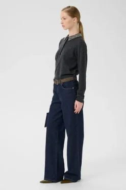 Gestuz Gzmanzi Deco Polo Pullover 10910778< Strik|Bluser & Skjorter