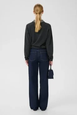 Gestuz Gzmanzi Deco Polo Pullover 10910778< Strik|Bluser & Skjorter