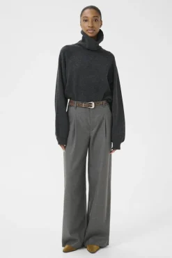 Gestuz Gzpaula Melange Wide Pants 10910494< Bukser, Jeans & Leggings