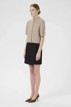 Gestuz Gzpaula Melange Wrap Skirt 10910495< Nederdele