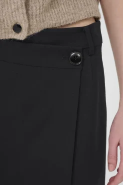 Gestuz Gzpaula Melange Wrap Skirt 10910495< Nederdele