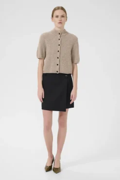 Gestuz Gzpaula Melange Wrap Skirt 10910495< Nederdele