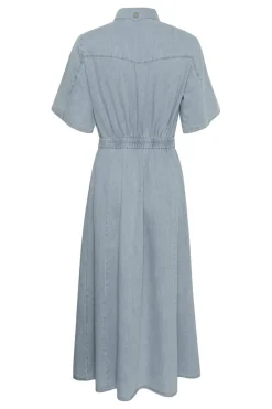 Gestuz Gzsauda Ss Long Dress 10910194< Kjoler|Ammevenligt Tøj