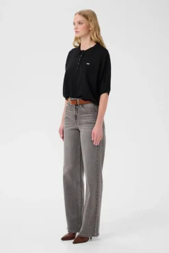 Gestuz Gztalla Ss Polo Pullover 10910940< Strik|Bluser & Skjorter