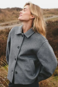 Neo Noir Hamra Wool Jacket 162076< Overtøj & Jakker