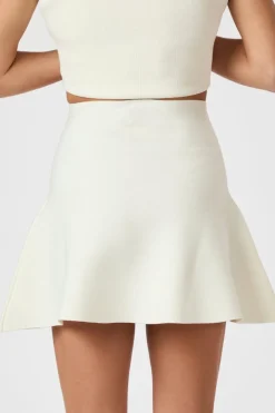 Hanna Smooth Knit Skirt 165351*Neo Noir Online