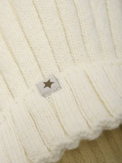 Hat Knit Alpaca Pompom 460397*Huttelihut Online