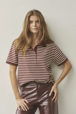 Co´Couture Hayescc Polo Ss Tee 43006< T-Shirts & Toppe