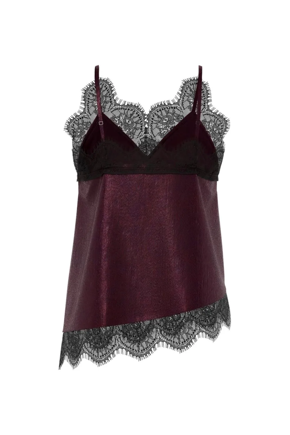 Hypedrop Hdmadeline Satin Strap Top 32000050< Sæt 🛍️|T-Shirts & Toppe