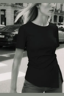 Hdmadison Draped Ss Tee 32000038*Hypedrop Hot