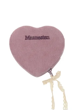 Maanesten Heart Jewelry Box Purple Theatre Magic< Smykkeskrin