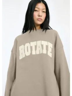 Rotate Heavy Sweat Crewneck 115316532< Sweatsæt & Comfy Wear|Bluser & Skjorter