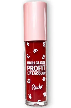 Rude Cosmetics High Gloss Profit Lip Lacquer Saabak< Lipgloss