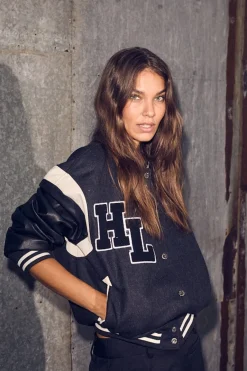 Haute L'Amitié Hl Mix Bomber HL10389< Overtøj & Jakker