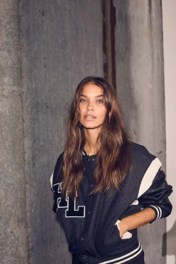 Haute L'Amitié Hl Mix Bomber HL10389< Overtøj & Jakker