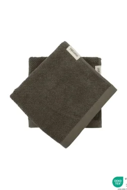 Håndklæde, Solid, 5 x 100, Army*Meraki New