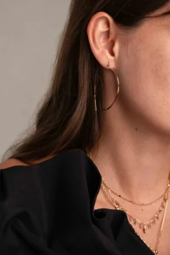 Hoop Earrings Aona Bs1493e0580*Mellow Moon Hot