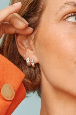 Enamel Copenhagen Hoops, Nela< Øreringe