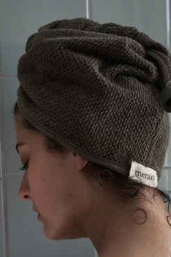 Meraki Hårhåndklæde, Solid, Army<Børn Bad, Leg & Interiør|Tilbehør Til Hjemmet