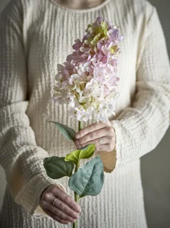 Bloomingville Hydrangea Stilk, Rosa, Kunstige Blomster 82072033< Dekoration Til Hjemmet