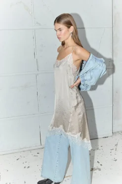 Co´Couture Iduncc Lace Strap Dress 46105< Kjoler