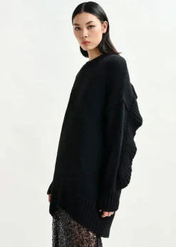 Essentiel Antwerp Ifly Pullover With Rufflesifly< Strik|Bluser & Skjorter