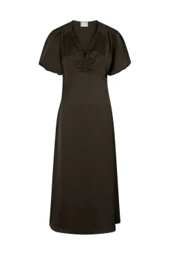 Neo Noir Illana Heavy Sateen Dress 162521< Kjoler