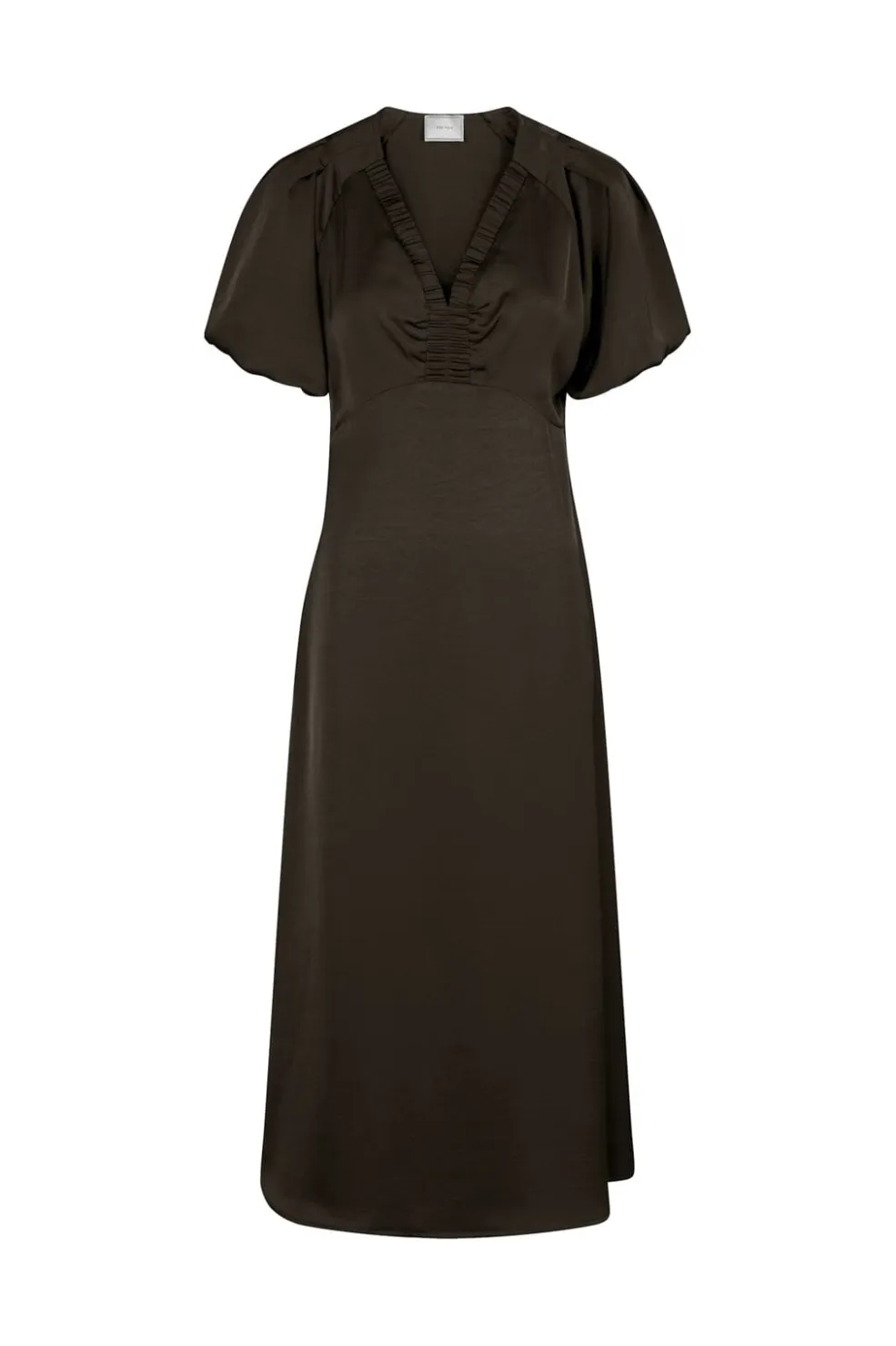 Neo Noir Illana Heavy Sateen Dress 162521< Kjoler