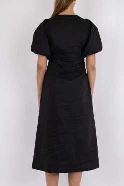 Neo Noir Illana Poplin Dress< Kjoler