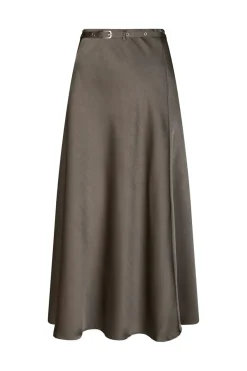 Neo Noir Innell Heavy Sateen Skirt 165932< Nederdele