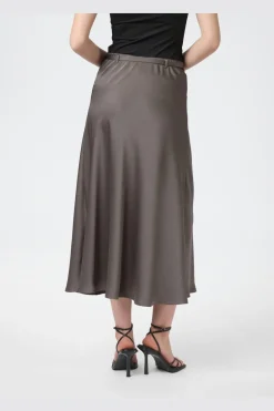 Neo Noir Innell Heavy Sateen Skirt 165932< Nederdele