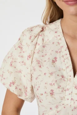 Irina Print Blouse 165967*Neo Noir Outlet