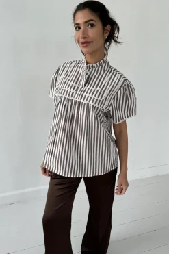Continue Isabella Brown S 14951< Bluser & Skjorter