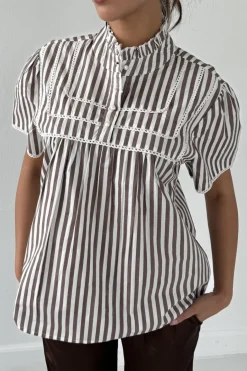 Continue Isabella Brown S 14951< Bluser & Skjorter