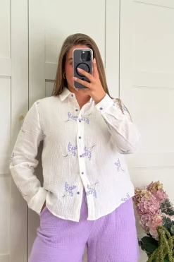 A-bee Isla Skjorte< Bluser & Skjorter|Ammevenligt Tøj