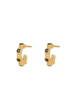 Isle Haze Hoop Earrings VJ225-UEG*House Of Vincent Best