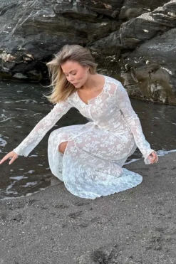 BYIC Ivyic Long Dress 2612< Kjoler|Ammevenligt Tøj