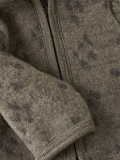 Jacket Ears Wool Fleece 480664*Huttelihut Outlet