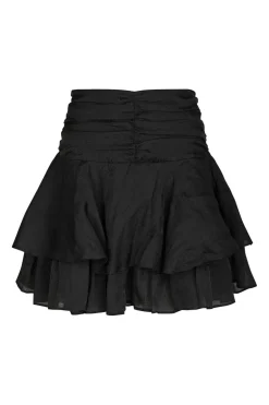 Neo Noir Janie Frill Skirt 167071< Nederdele