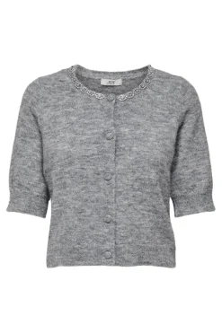 alva Life 2/4 Embel Cardigan Knt*JDY Hot