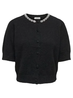 JDY alva Life 2/4 Embel Cardigan Knt< Cardigans|Ammevenligt Tøj