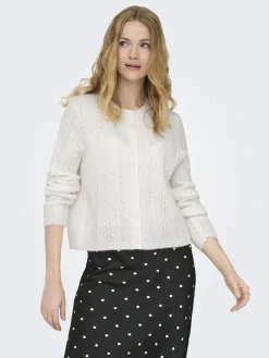 JDY april Life L/S O-Neck Cardigan Knt< Cardigans|Ammevenligt Tøj