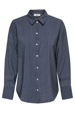 JDY barlie Life L/S Shirt Dia< Bluser & Skjorter|Ammevenligt Tøj