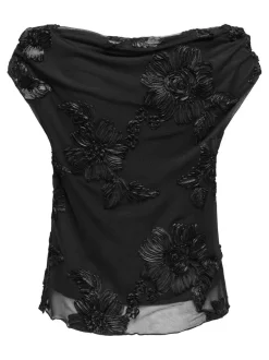 JDY casablanca S/L Off Shoulder Top< T-Shirts & Toppe