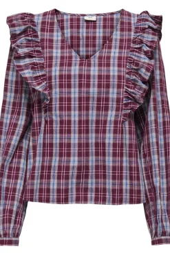 dolly L/S Check Top*JDY Discount