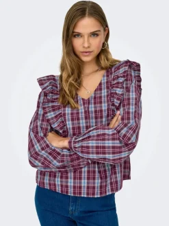 dolly L/S Check Top*JDY Discount