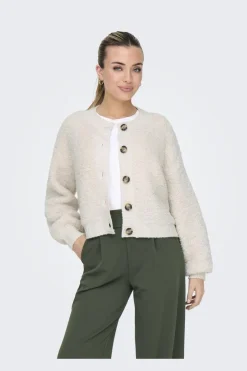 JDY eira Life L/S Oneck Cardigan Knt< Cardigans|Ammevenligt Tøj