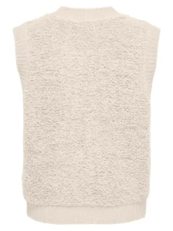 eira Life S/L On Button Vest Knt*JDY Best