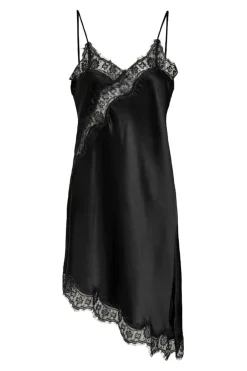 JDY fifi S/L Asym Lace Dress< Kjoler